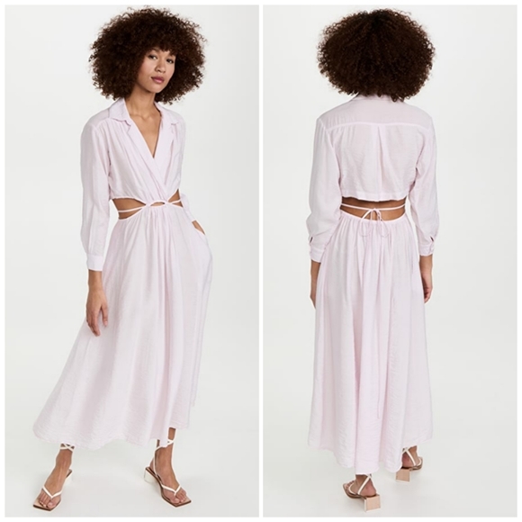 NWT Young Fabulous & Broke YFB ❤️ Derby Dress 👗 Marigold Burnt Umber Med - Picture 9 of 10